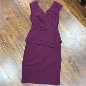 Le chateau Peplum dress